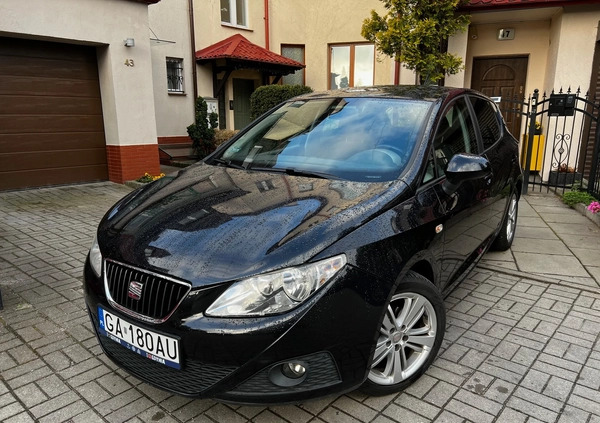 Seat Ibiza cena 23900 przebieg: 116950, rok produkcji 2010 z Gdynia małe 137